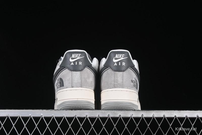 Nike Air Force 1 '07 Low The North Face Collaboration Versatile Beige-Grey Casual Sneakers - XZ6188-760
