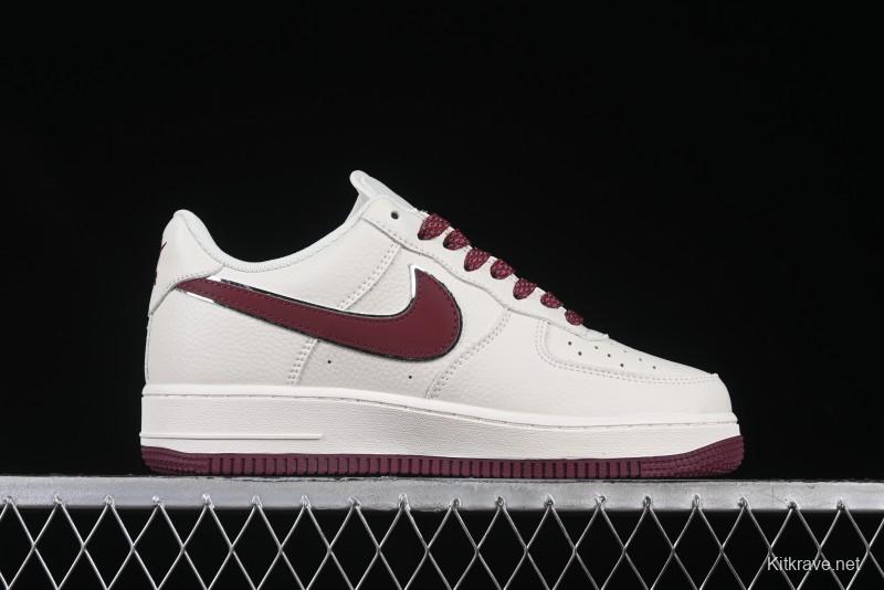Nike Air Force 1 '07 Low QR Code Black Star Sneakers Low-Top Casual Shoes - CU1836-961
