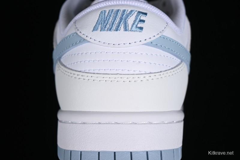 Nike SB Dunk Low Light Blue White Skateboarding Shoes - DV0831-109