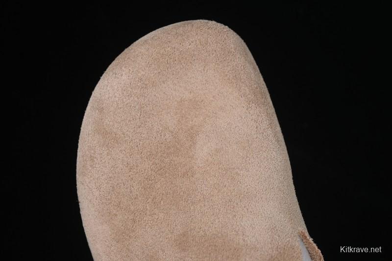 Birkenstock London BS Unisex Slip-On Comfort Shoes with Soft Suede Leather and Lambswool Insole - G.D4