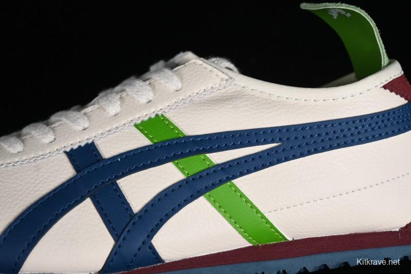 Onitsuka Tiger Mexico 66 Low-Top Leather Casual Running Shoes - 1183A201-115