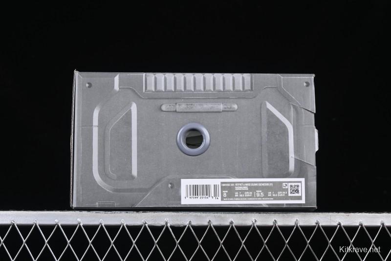 Nike Rtfkt Studios x Nk Dunk Genesis Low OG Ghost Metaverse Series Casual Skate Shoes - HM4465-001