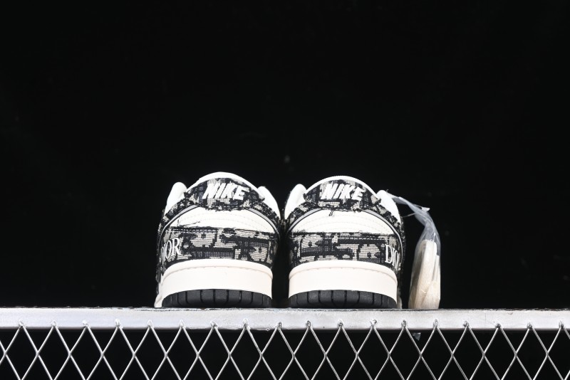 Nike SB Dunk Low Dior Collaboration Anniversary Customized Low-Top Casual Skate Shoes - YX5066-248