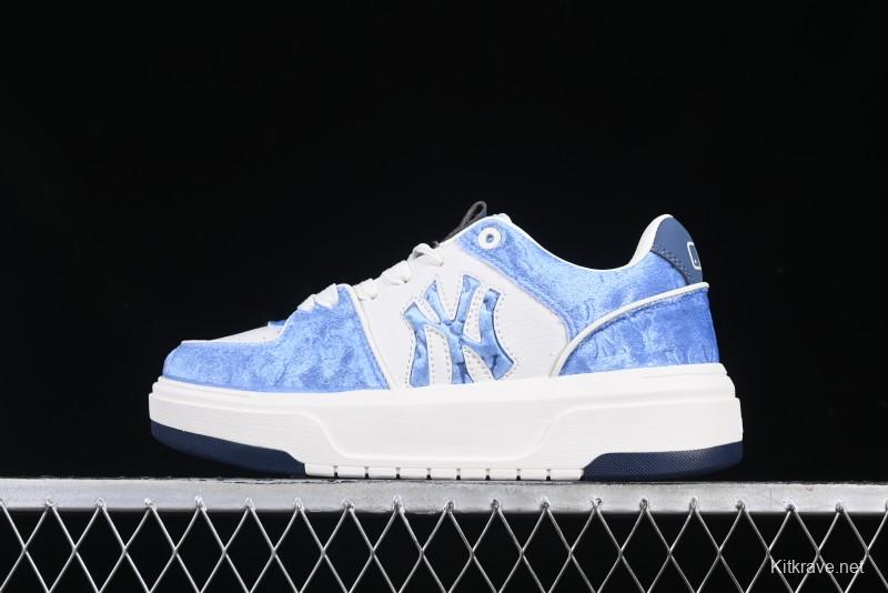 New York Yankees MLB Bigball Chunky Window Velvet Monogram Thick Sole Casual Running Shoes - 3ASXCVC4650NYS
