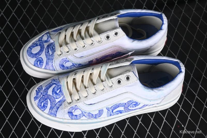 Vans Old Skool Year of the Snake Limited Edition Low-Top Casual Skate Shoes - VN000D57CDA