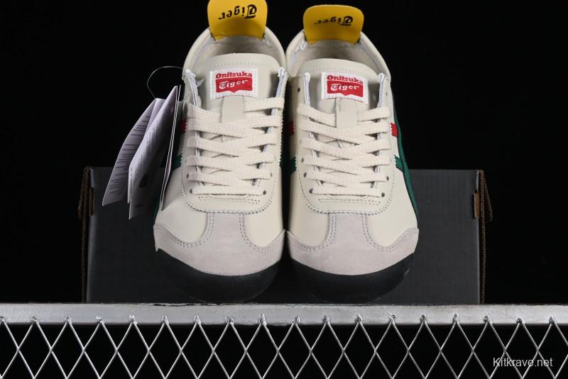 Onitsuka Tiger Mexico 66 Low-Top Leather Casual Running Shoes - DL408-1684