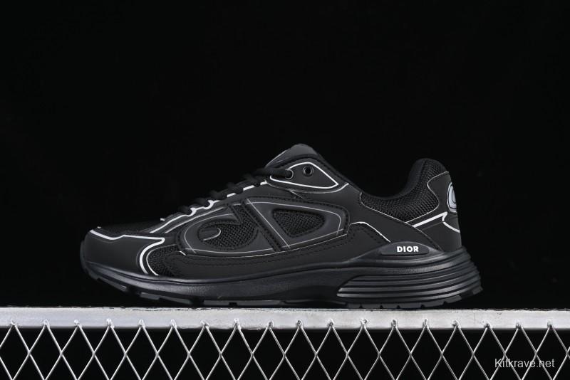 Dior B30 Sneakers with Reflective CD30 Logo - CD30