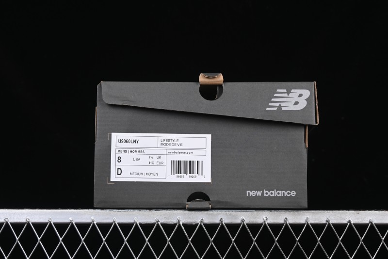 New Balance 9060 Retro Casual Running Shoes with ABZORB Cushioning - U9060LNY