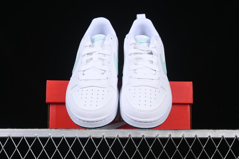 Nike Court Borough Low Retro Casual Sneakers with Breathable Design - DV5456-102