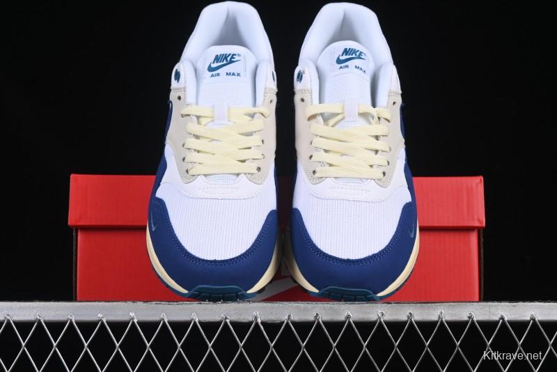 Nike Air Max 1 Retro Running Shoes with Half-Sole Air Cushion - FQ8048-133