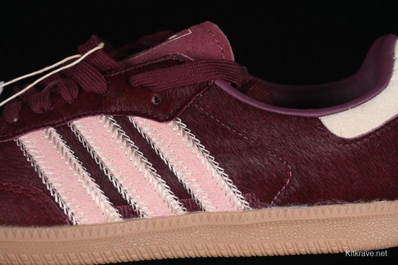 Adidas Samba OG Casual Sneakers with Classic Trefoil Logo - JP5330