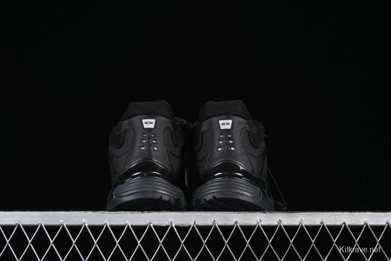 Salomon XT-Wings 2 All-Black Trail Running Sneakers - Sleek Performance and Style