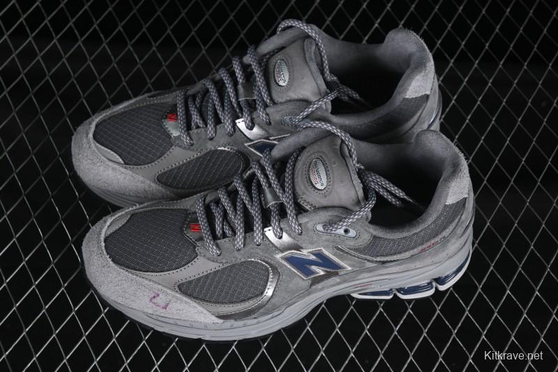 New Balance 2002 Series Retro Casual Running Shoes with Upgraded N-ERGY Cushion - M2002RHG