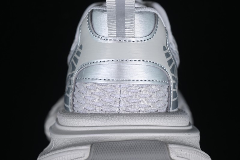 GG-CC Casual Running Shoes with Asymmetrical Design - 5509 Silver