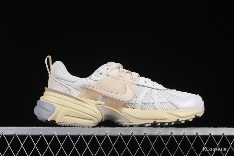 Nike Runtekk V2K Retro Low-Top Running Shoes with Cushlon Midsole - HQ1512-110