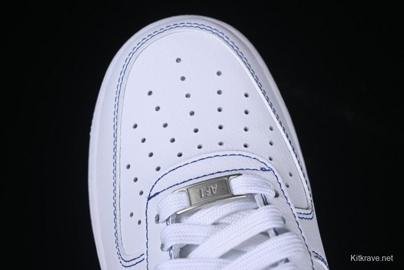 Nike Air Force 1 Low White & Blue – Iconic Leather Sneakers