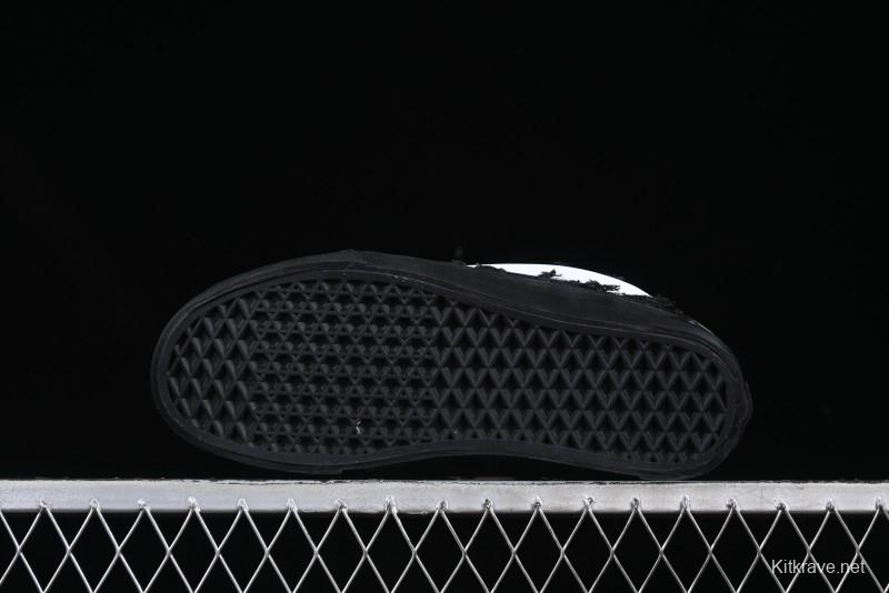 Vans Vault OG Era LX "Distressed Black" Premium Skate Sneakers