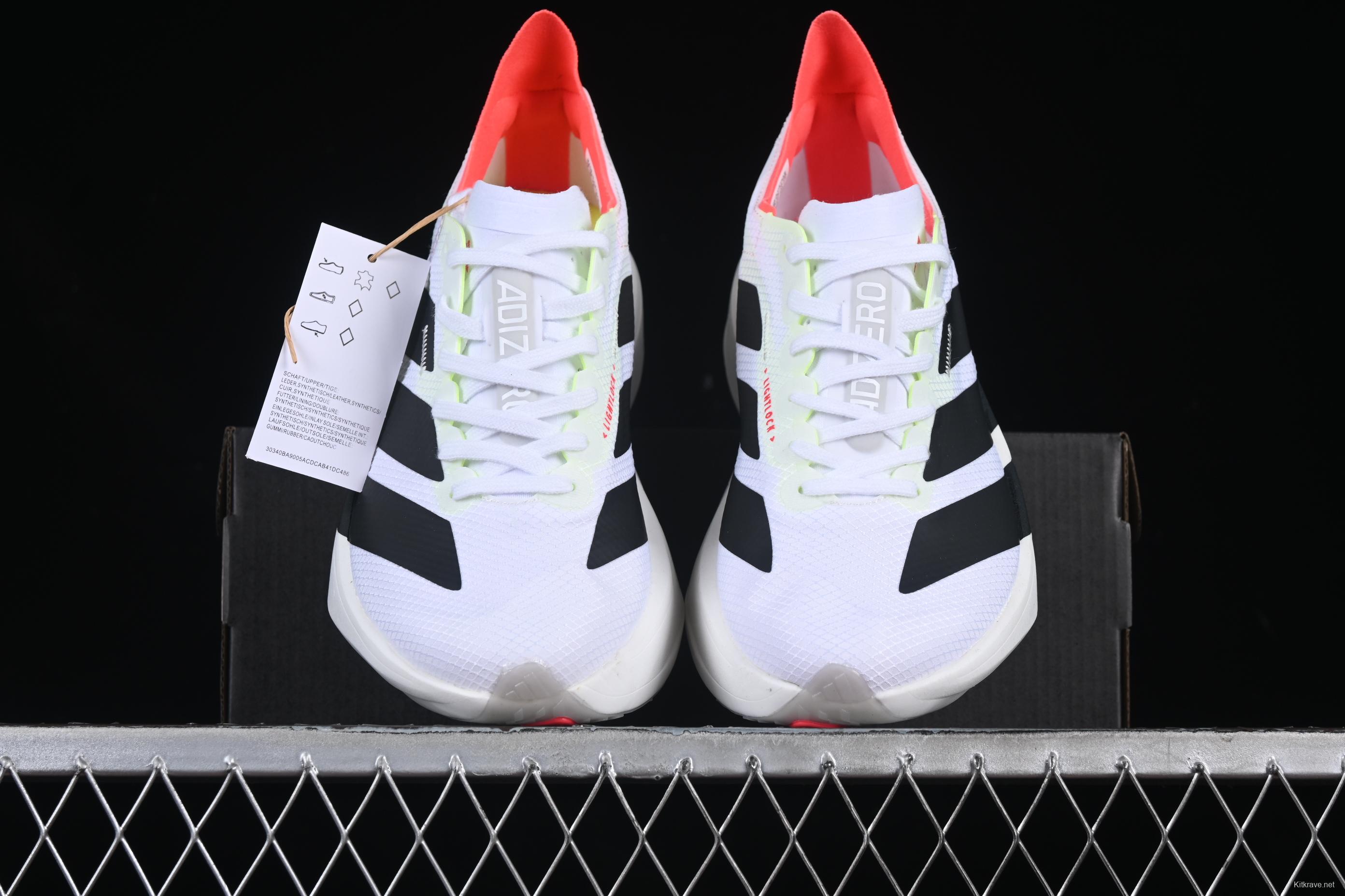 Adidas Adizero Adios 4 M Running Shoes Lightweight Breathable Low-Top - JR1094