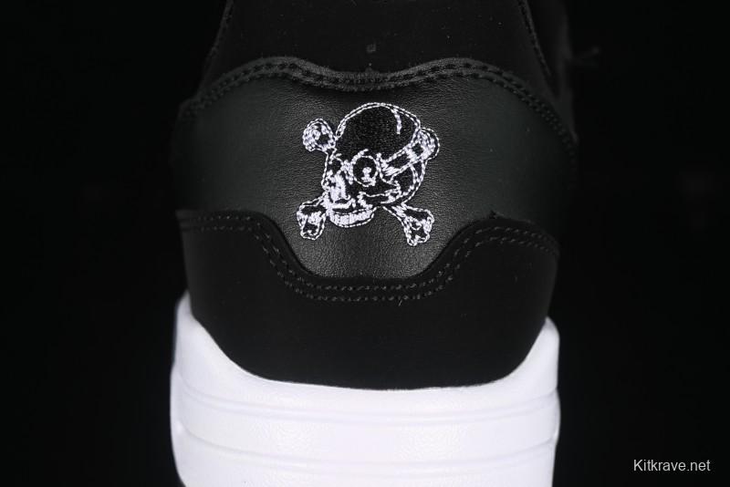 Nike Air Max 1 Retro Running Shoes with Half-Sole Air Cushion - 875844-001