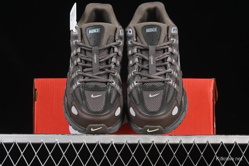 Nike P-6000 Prm Retro Casual Sneakers with Layered Design - CD6404-202