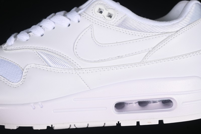 Nike Air Max 1 Retro Running Shoes with Half-Sole Air Cushion - 454746-107