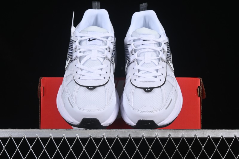 Nike Runtekk V2K Retro Low-Top Running Shoes with Cushlon Midsole and Anti-Slip Design - HF5342-100