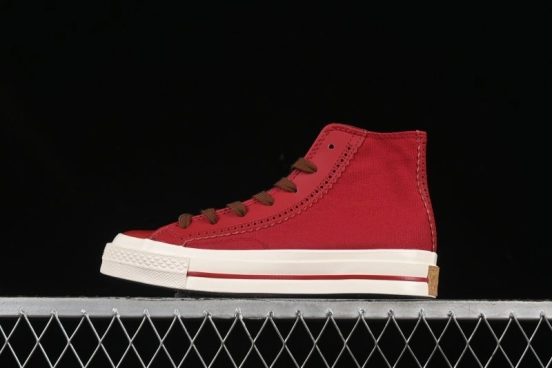 Converse Chuck Taylor All Star 1970s High Top Sneakers in China Red - A12460C