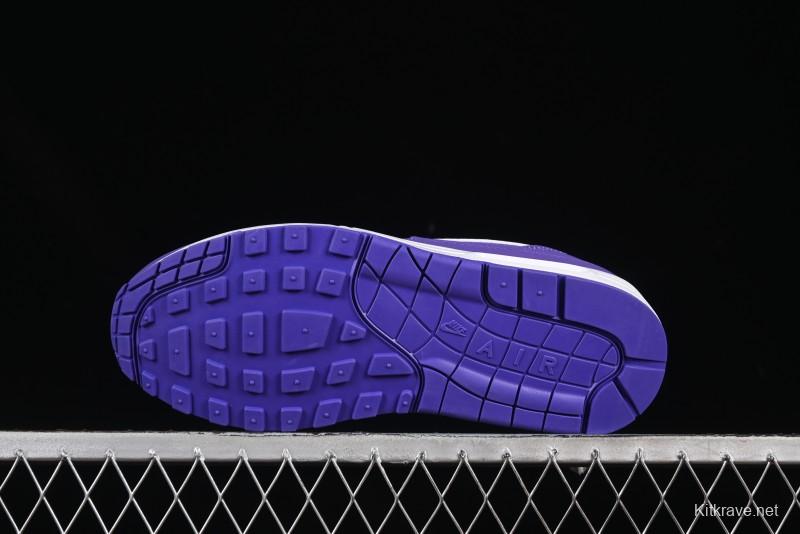 Nike Air Max 1 Retro Running Shoes with Half-Sole Air Cushion - HF8813-500