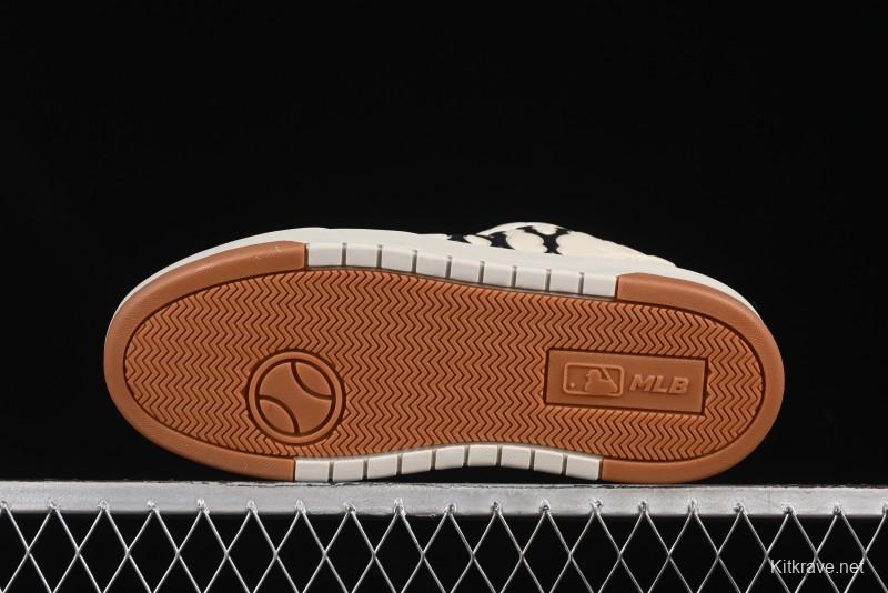 New York Yankees Chunky Liner Mid Denim Monogram Platform Sandals - 3ASXE015N50CRS