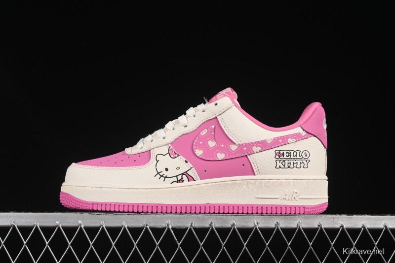 Nike Air Force 1 '07 Low Cartoon Cat Collaboration Pink Cartoon Cat Casual Sneakers - KK1988-082