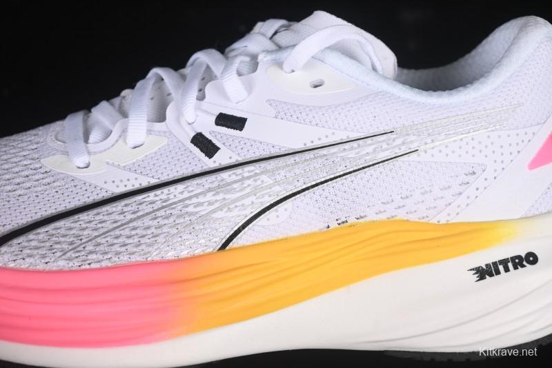 Puma Deviate Ntro 3 Comfortable Anti-Slip Wear-Resistant Low-Top Casual Running Shoes - 378450-04