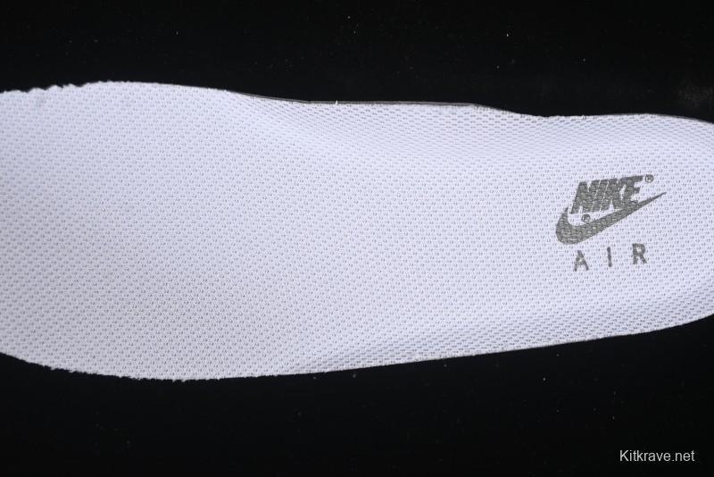 Nike Air Force 1 '07 Low Casual Sneakers in Cream Grey with Full-Length Air Cushion - SC9207-534