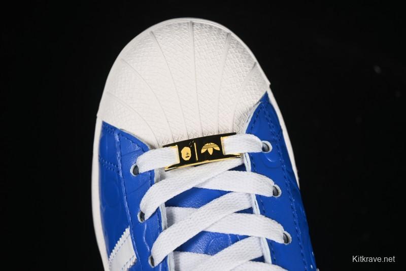 Adidas Bape Superstar JR2702 Shell Toe Casual Sneakers - JR2702