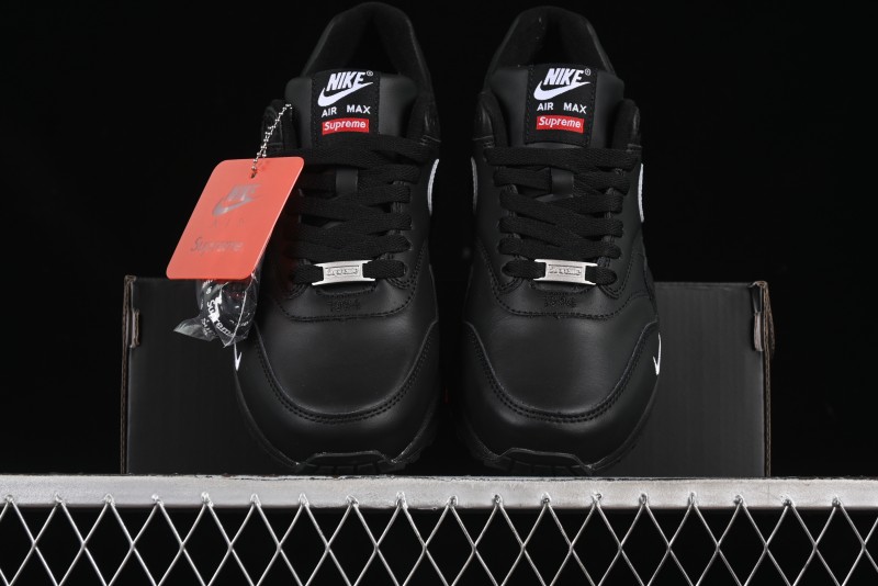 Nike Air Max 1 Retro Running Shoes with Half-Sole Air Cushion - HF8813-001