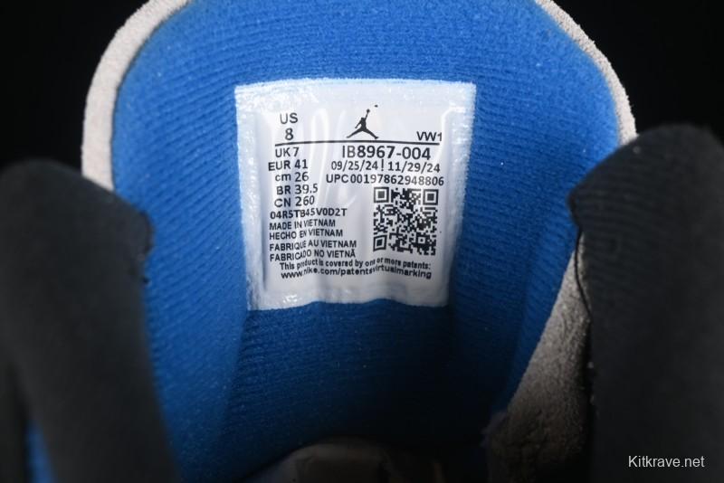 Nike Air Jordan 3 Retro OG Rare Air Sneakers with Small Reverse Swoosh - IB8967-004