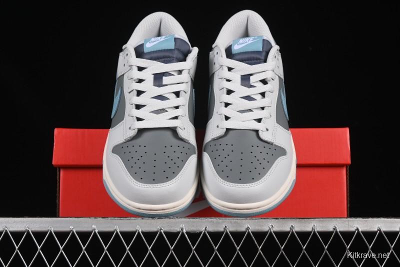 Nike SB Dunk Low Blue Grey Low-Top Casual Skate Shoes - HF5441-001
