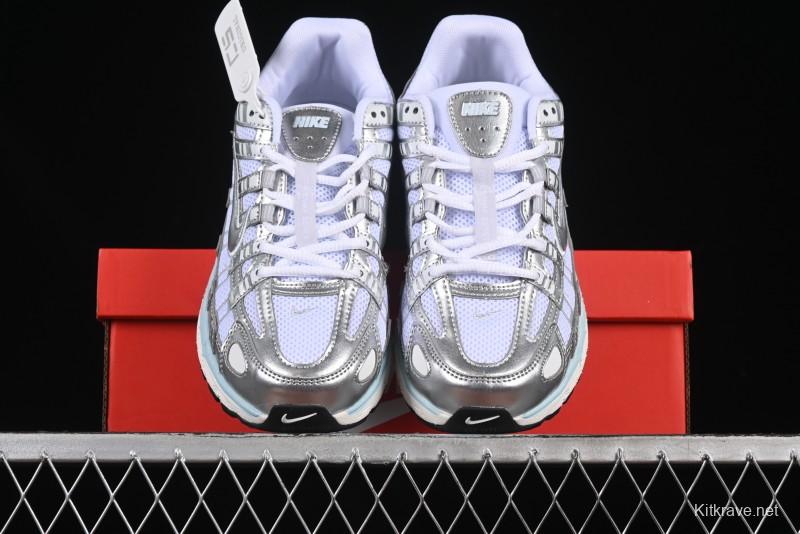 Nike P-6000 Premium Retro Casual Sneakers with Lightweight Design - BV1021-108