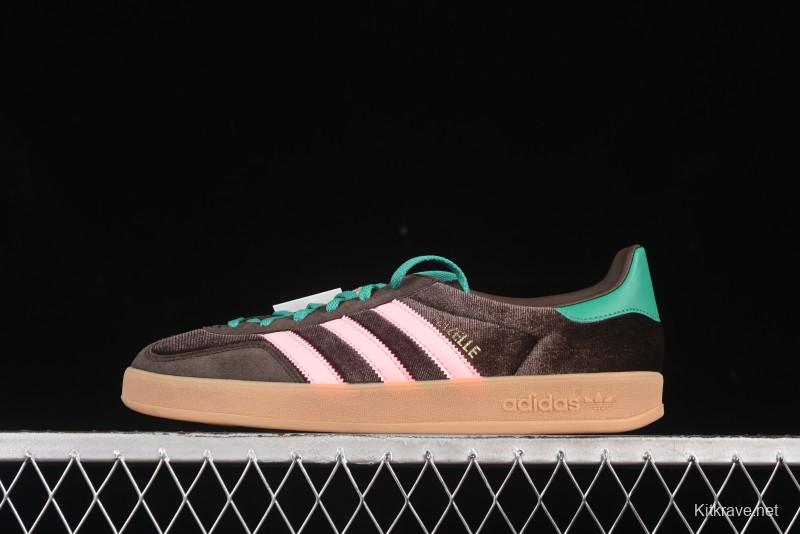 Adidas Originals Gazelle Indoor JI2714 Retro Casual Anti-Slip Wear-Resistant Low-Top Sneakers - JI2714