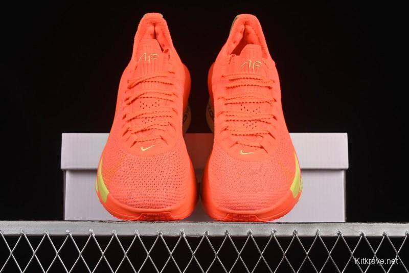 Nike Zoom VaporFly Next 3% Prototype Super Marathon Running Shoes with Dual Airzoom Cushion and ZoomX Foam - FD8315-600