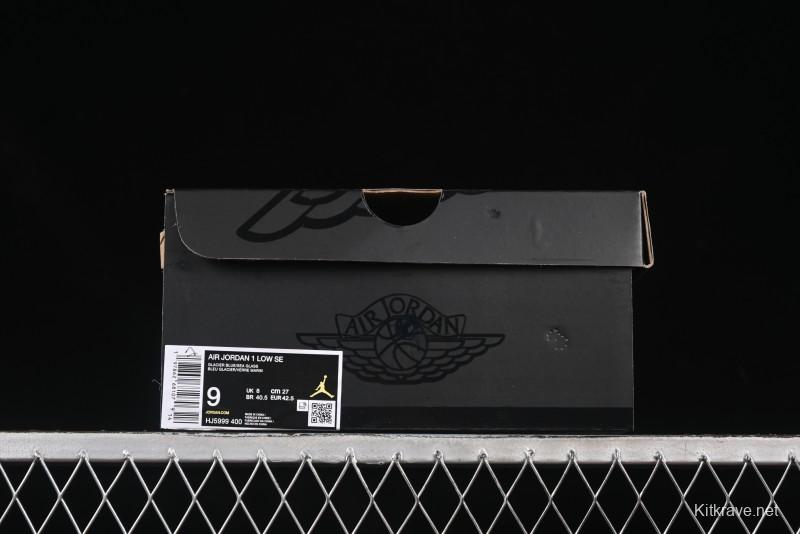 Nike Air Jordan 1 Low AJ1 Mint Blue Low-Top Casual Lifestyle Sneakers - HJ5999-400