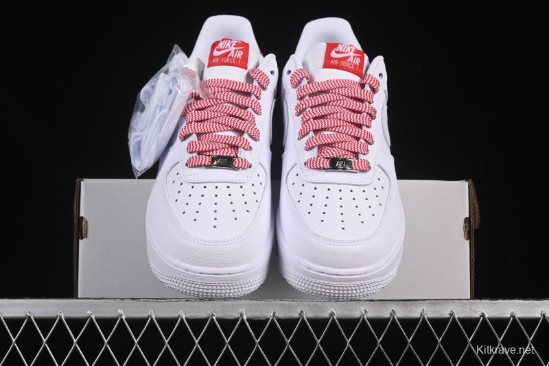 Nike Air Force 1'07 Low Casual Sneakers with Full-Length Air Cushion - IB7167-103