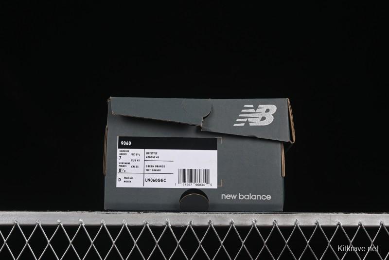 New Balance NB9060 Series Retro Casual Running Shoes with ABZORB Cushioning - U9060GEC