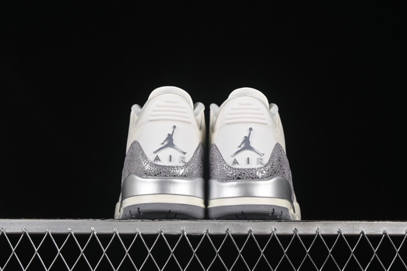 Nike Air Jordan 3 Retro OG Sail Metallic Silver - CK9246-100