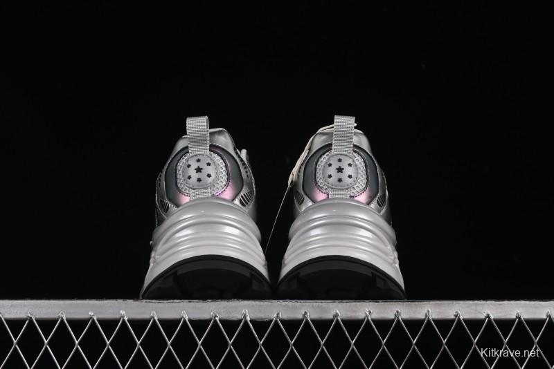 GG-CC Casual Sports Running Shoes with Triple-Layer Crescent Sole and 5cm Height Boost - 668-1