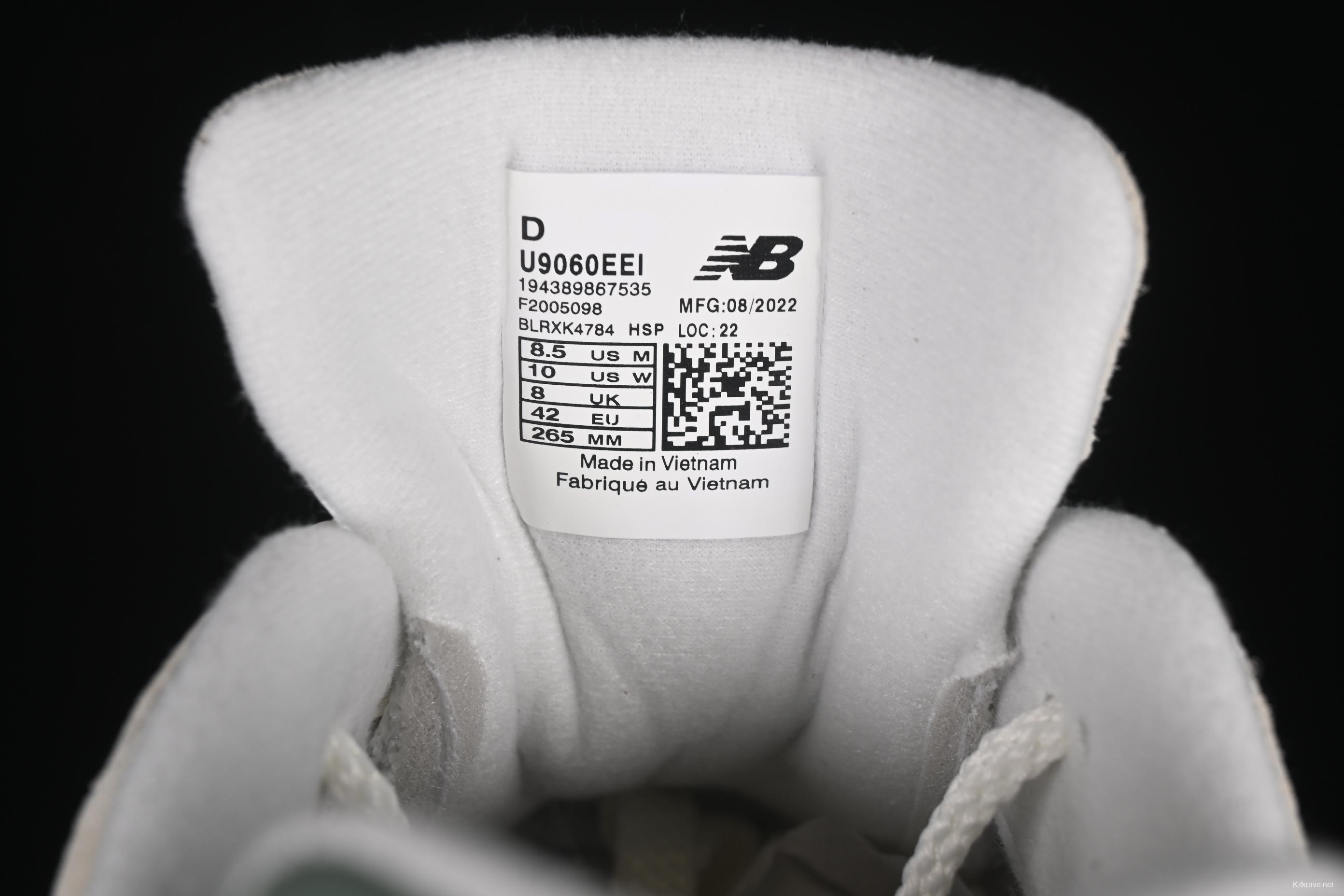 New Balance NB9060 Series Retro Casual Running Shoes with ABZORB Cushioning - U9060EEI