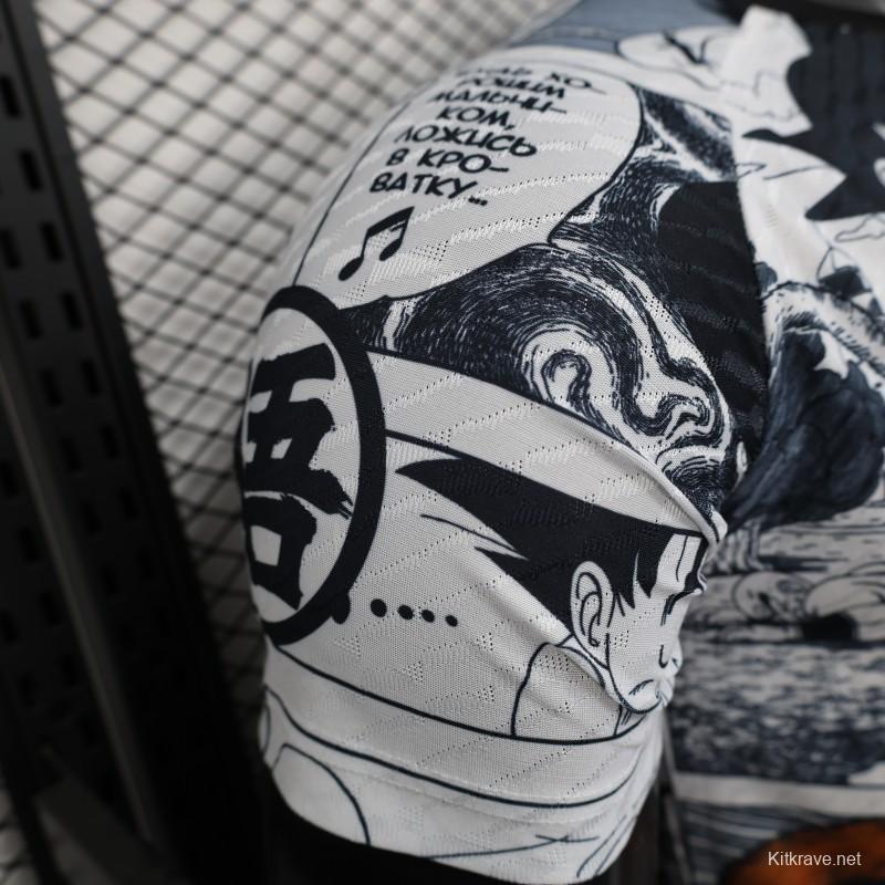 Player Version 2025 Japan White with Dragon Ball Manga Jersey
