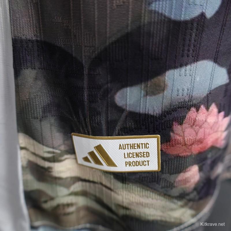 Player Version 2025 Japan White with Dragon Ball Nature Scene Jersey