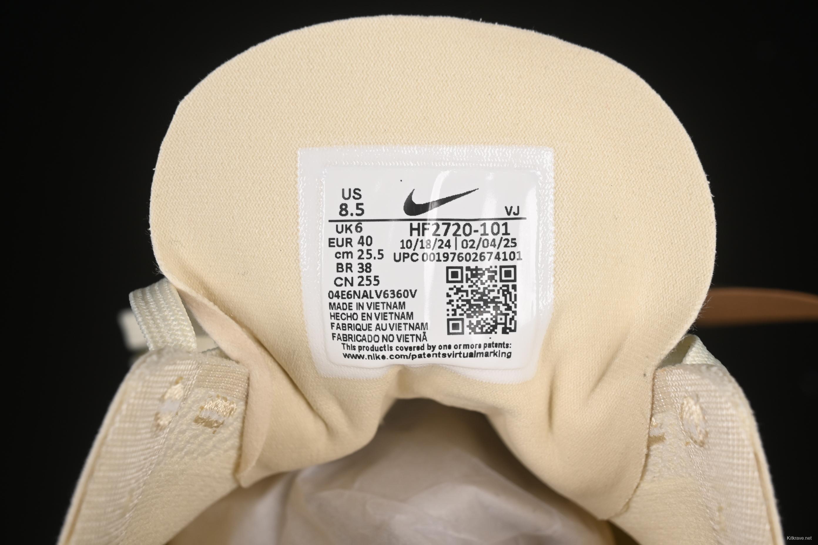 Nike Free 2025 Breathable Knit Running Shoes with Enhanced Cushioning - HF2720-101