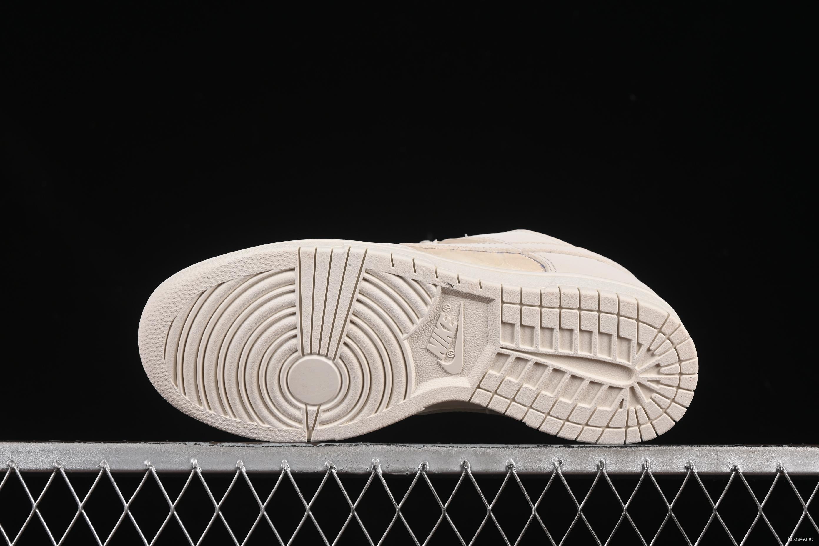 Nike SB Dunk Low Light Orewood Brown Lace Floral Skate Shoes - HJ5870-100