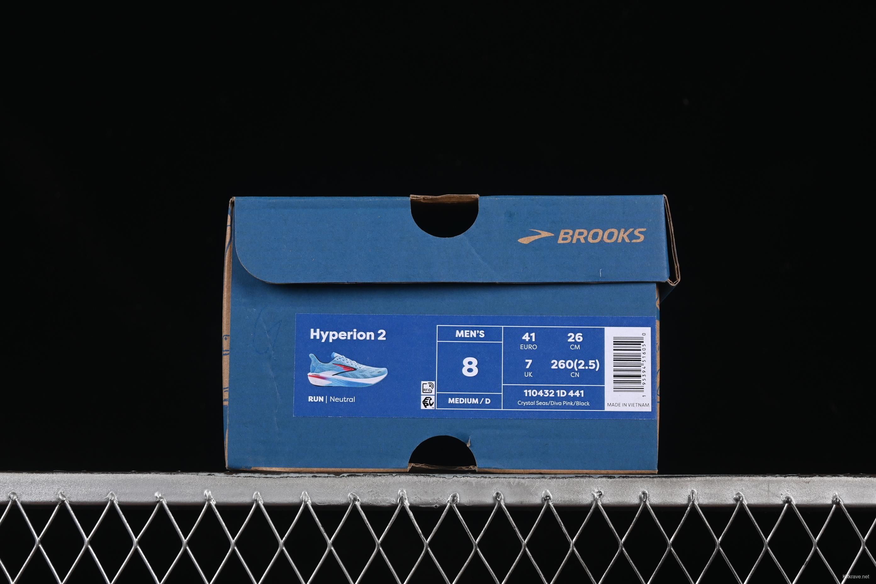 Brooks Hyperion 2 Low-Cut Breathable Lightweight Running Shoes with DNA LOFT V2 Cushioning - 1104321D441